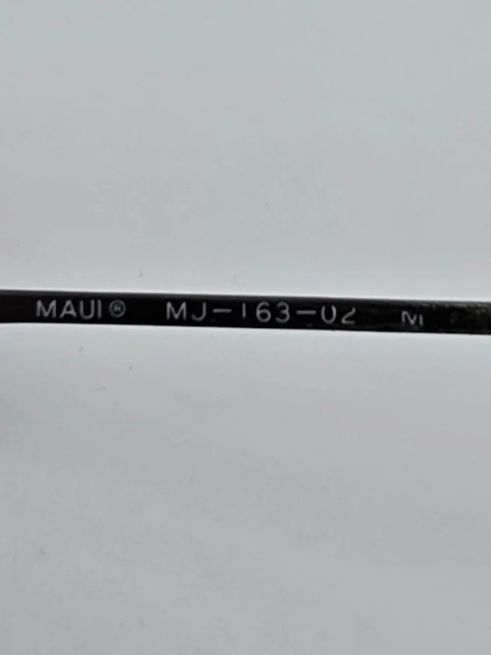 Maui Jim MJ-163-02 Pacifico Gunmetal Sunglasses Frame w/ Flexhinge Japan 56mm